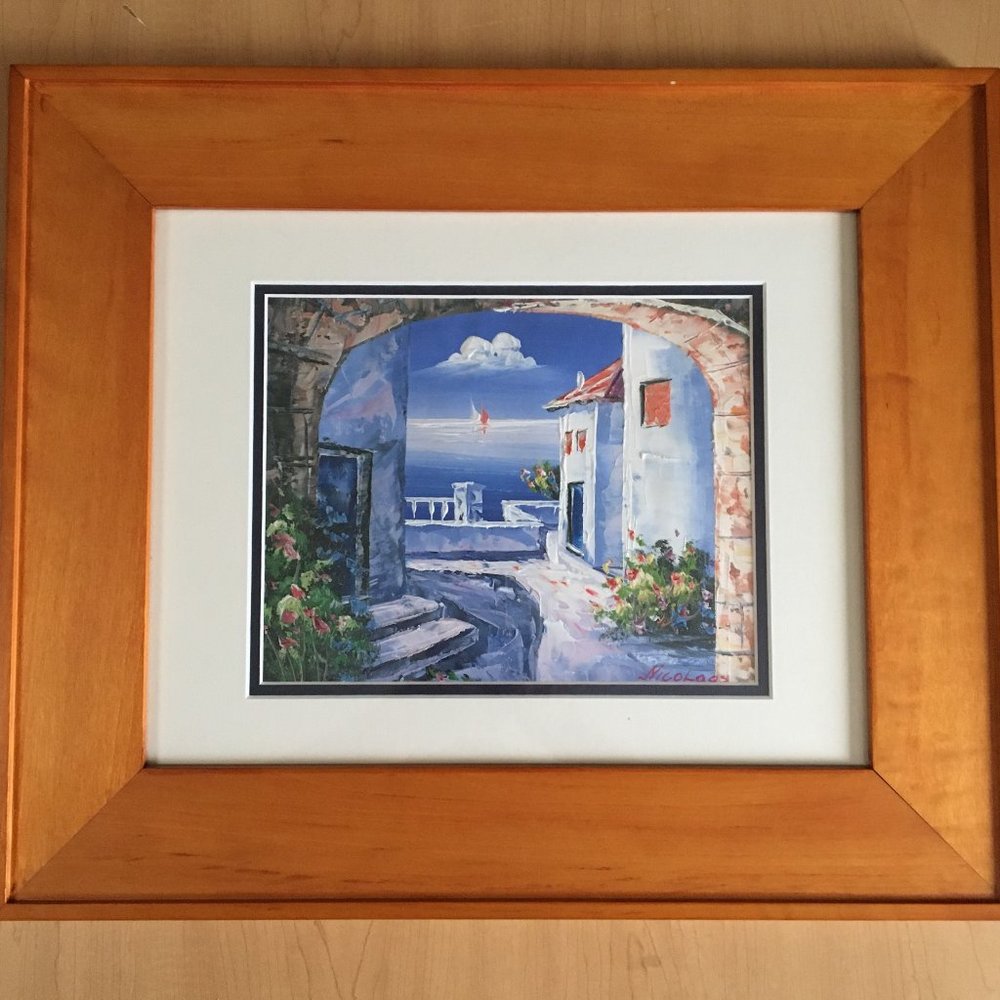 Oil on Canvas Painting by NICOLA 05